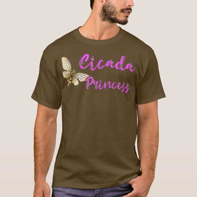 Cicada Princess Magicicada Swarm Insect Invasion T-Shirt (Front)