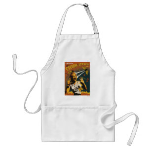 Cicada Screaming Lady 2024 Adult Apron