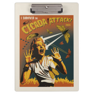 Cicada Screaming Lady 2024 Clipboard