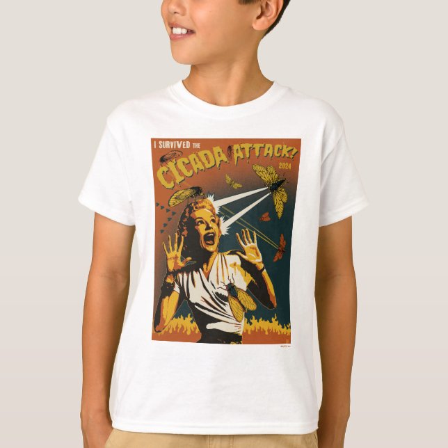 Cicada Screaming Lady 2024 T-Shirt (Front)