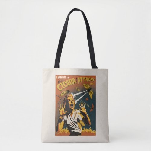 Cicada Screaming Lady 2024 Tote Bag