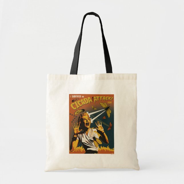 Cicada Screaming Lady 2024 Tote Bag (Front)