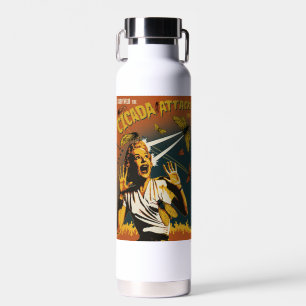 Cicada Screaming Lady 2024 Water Bottle