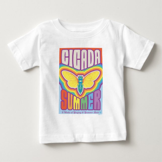 Cicada Summer Love Baby T-Shirt (Front)