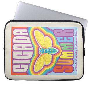 Cicada Summer Love Laptop Sleeve