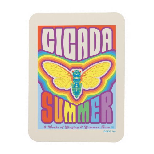 Cicada Summer Love Magnet
