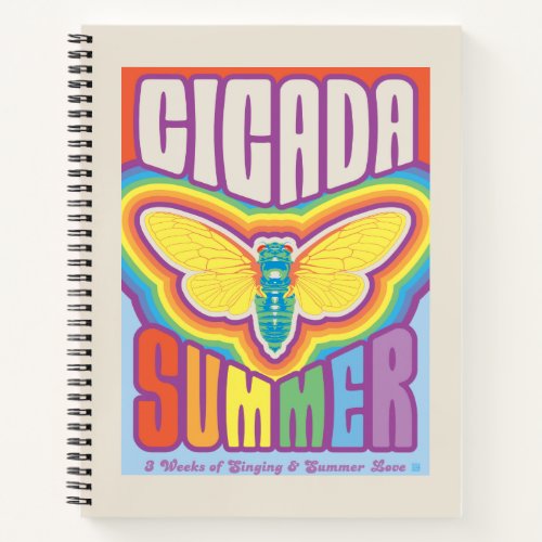 Cicada Summer Love Notebook