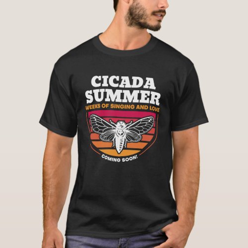 Cicada Summer Retro Vintage Meme T_Shirt