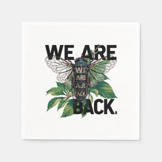cicada-tshirt-design napkins