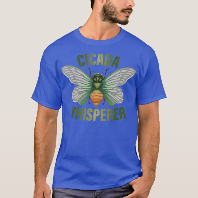 Cicada Whisperer Cicadas swarm Brood X 2021 men T-Shirt (Front)