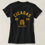 Cicadas 2024 College Style T-shirt at Zazzle