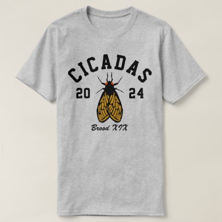 Cicadas 2024 College Style T-shirt