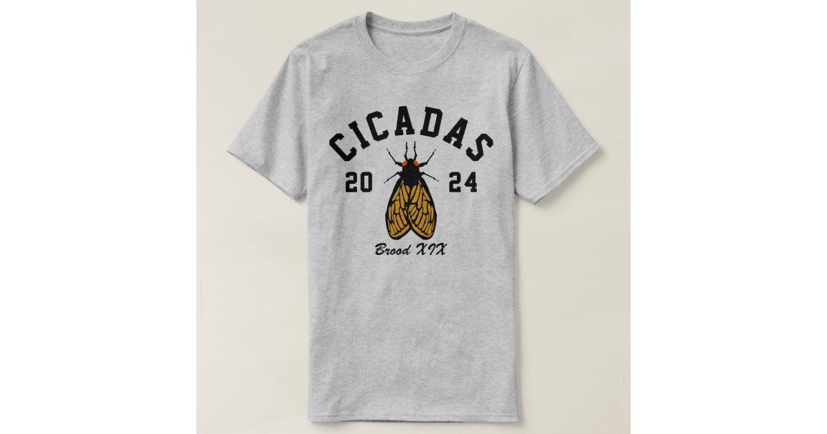 Cicadas 2024 College Style TShirt Zazzle