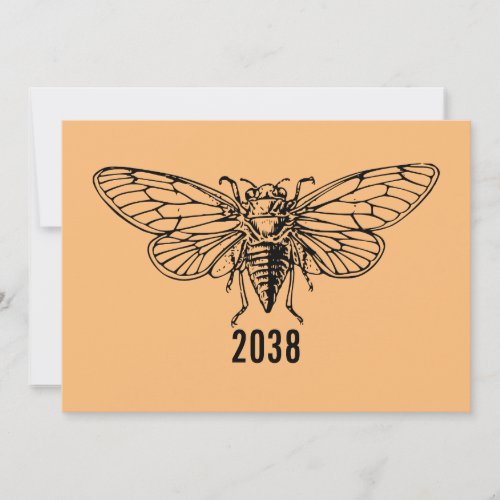 Cicadas 2038 invitation
