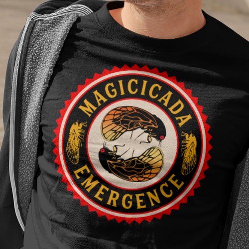Cicadas Magicicada Emergence Funny Retro T_Shirt