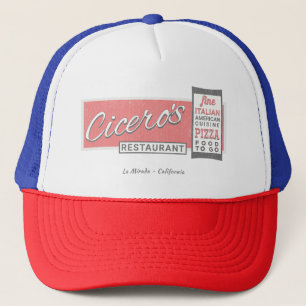 Cicero's Italian Restaurant in La Mirada vintage Trucker Hat