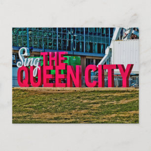 Cicinnati , Ohio, The Queen City Postcard