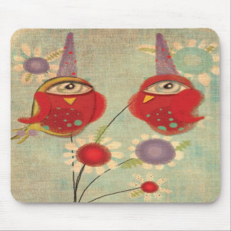 Ciclope Buho Lechuza Owl Vintage Mousepad