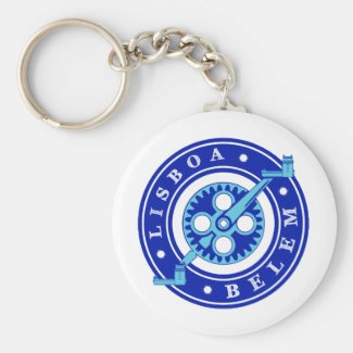 Cicloturismo _ Lisboa – Belem Keychain