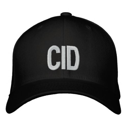 CID _ Cedar Rapids Code Embroidered Baseball Cap
