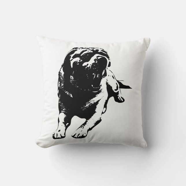 Cider-Night Serenade Throw Pillow (Front)