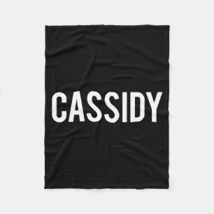 Cidy - Cool New Funny Name Fan Gift Tee  Fleece Blanket