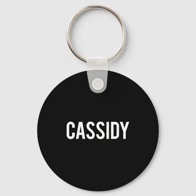 Cidy - Cool New Funny Name Fan Gift Tee  Keychain (Front)