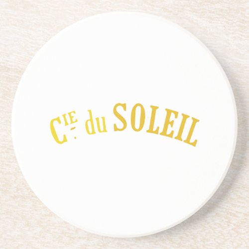 Cie du Soleil French Bistro customizable Coaster