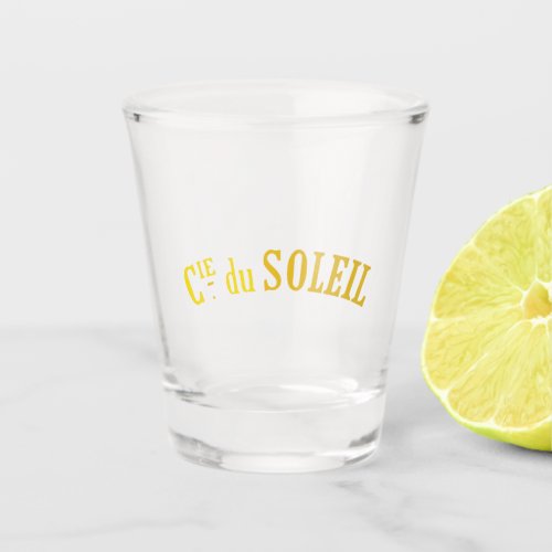 Cie du Soleil Shot Glass customizable Shot Glass