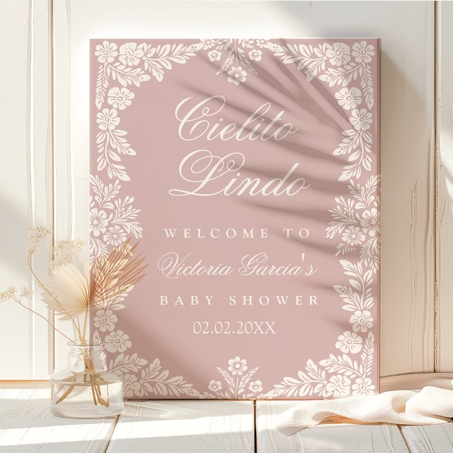 Cielito Lindo baby shower welcome sign (Creator Uploaded)