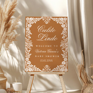 Cielito Lindo baby shower welcome sign