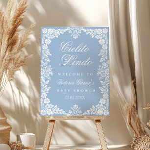 Cielito Lindo baby shower welcome sign