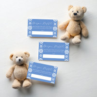 Cielito lindo dusty blue Mexican diaper raffle