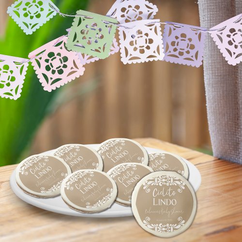 Cielito Lindo Mexican Fiesta Baby Shower Favor Sugar Cookie