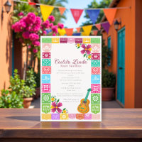 Cielito Lindo Mexican Papel Picado Folk Art Fiesta