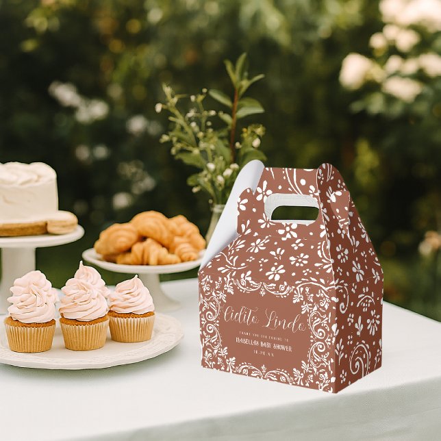 Cielito Lindo Mexican Papel Picado Talavera  Favor Boxes (Creator Uploaded)