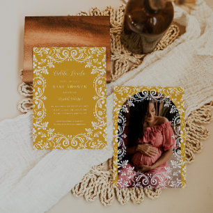 Cielito Lindo Mexican Papel Picado Talavera  Invitation