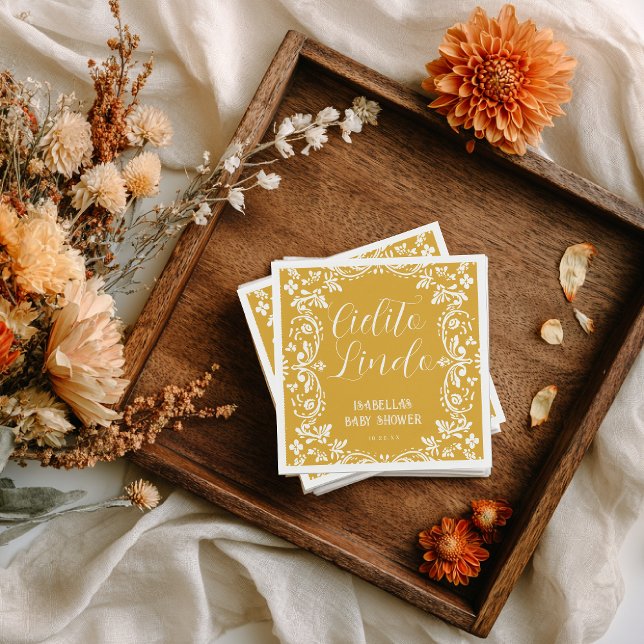 Cielito Lindo Mexican Papel Picado Talavera  Napkins (Creator Uploaded)