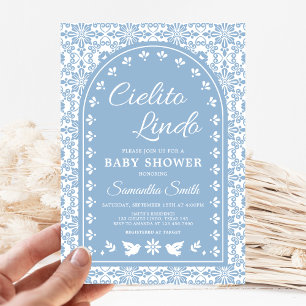 Cielito Lindo Papel Picado Baby Shower Invitation