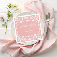 Cielito Lindo Talavera Mexican Baby Shower Napkins