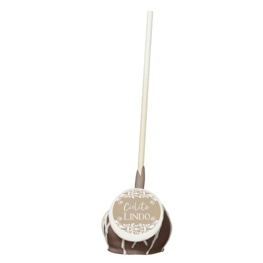 Cielito Lindo Talavera Mexican Fiesta Baby Shower Cake Pops (Front)
