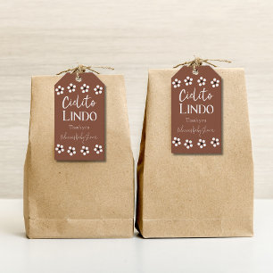 Cielito Lindo Talavera Mexican Fiesta Baby Shower Gift Tags