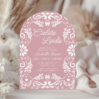 Cielito Lindo Talavera Mexican Pink Baby Shower