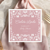 Cielito Lindo Talavera Mexican Pink Baby Shower