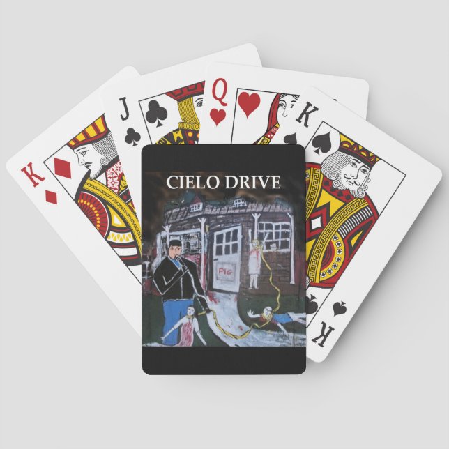 CIELO DRIVE POKER CARDS (Back)