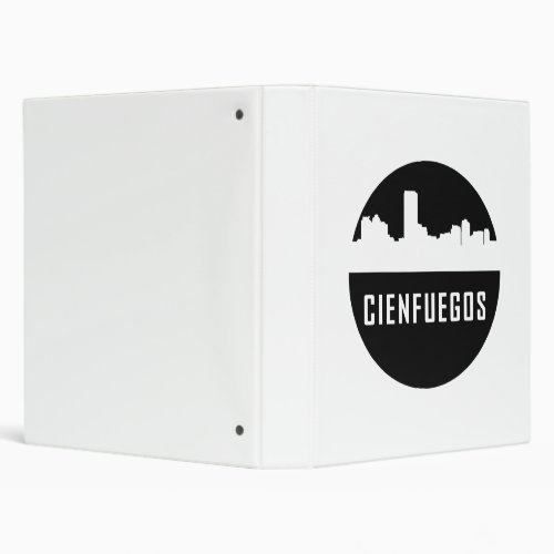 Cienfuegos 3 Ring Binder