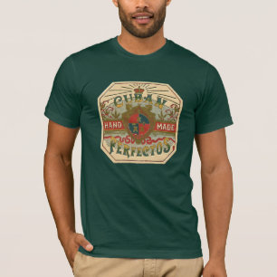 Cigar Ad Cuban Perfectos Vintage Tobacco T-Shirt
