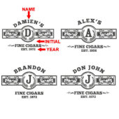 Cigar Aficionado Black Wood Shadow Box (Front)