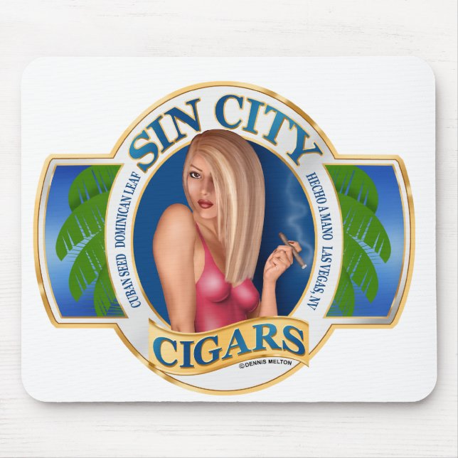 Cigar Art Mousepad (Front)