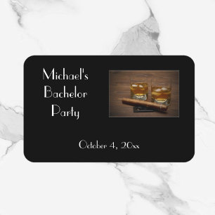 Cigar Bachelor Party Matchboxes